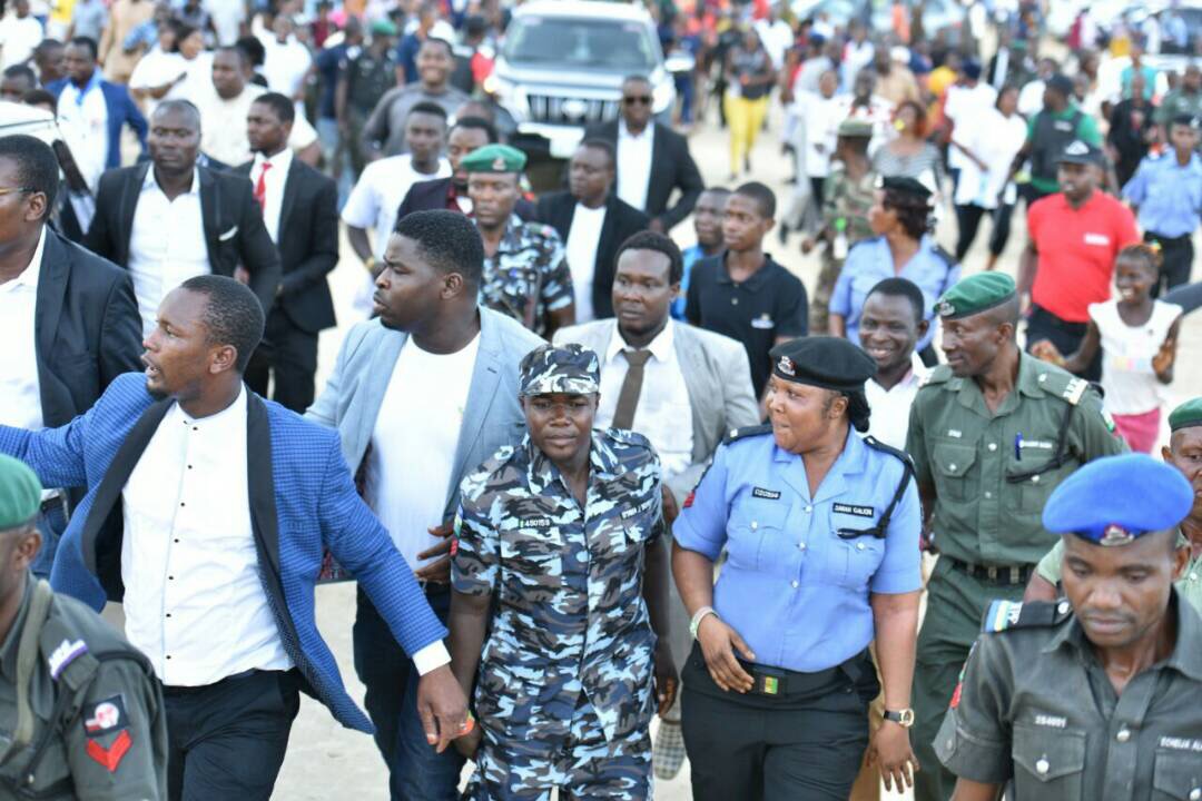 Pictorial: Nigeria honours Bushiri with 24-hour military and police ...